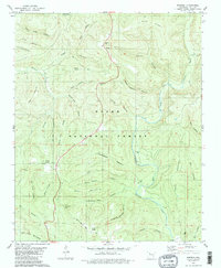 Download a high-resolution, GPS-compatible USGS topo map for Simpson, AR (1980 edition)