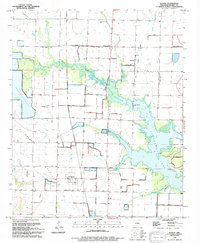 Download a high-resolution, GPS-compatible USGS topo map for Slovak, AR (1994 edition)