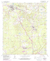 Download a high-resolution, GPS-compatible USGS topo map for Smackover, AR (1986 edition)