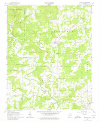 Download a high-resolution, GPS-compatible USGS topo map for Smithville, AR (1980 edition)