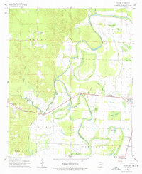Download a high-resolution, GPS-compatible USGS topo map for Snyder, AR (1977 edition)