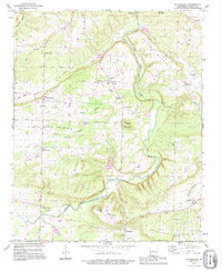 Download a high-resolution, GPS-compatible USGS topo map for Solgohachia, AR (1995 edition)