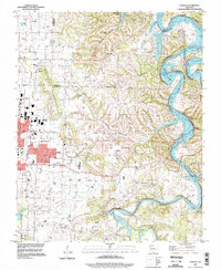 Download a high-resolution, GPS-compatible USGS topo map for Sonora, AR (1998 edition)