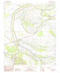 Download a high-resolution, GPS-compatible USGS topo map for Soudan, AR (1985 edition)