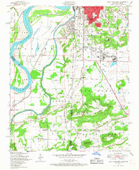 Download a high-resolution, GPS-compatible USGS topo map for South%20Fort%20Smith, AR (1967 edition)
