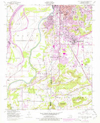 Download a high-resolution, GPS-compatible USGS topo map for South Fort Smith, AR (1978 edition)