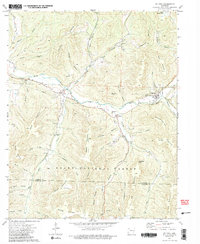Download a high-resolution, GPS-compatible USGS topo map for St Paul, AR (1988 edition)