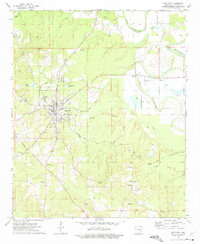 Download a high-resolution, GPS-compatible USGS topo map for Star City, AR (1975 edition)