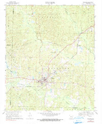 Download a high-resolution, GPS-compatible USGS topo map for Stephens, AR (1990 edition)
