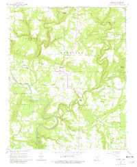 Download a high-resolution, GPS-compatible USGS topo map for Steprock, AR (1981 edition)