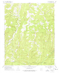 Download a high-resolution, GPS-compatible USGS topo map for Strickler, AR (1977 edition)