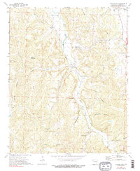 Download a high-resolution, GPS-compatible USGS topo map for Sulphur City, AR (1990 edition)