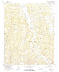 preview thumbnail of historical topo map of Washington County, AR in 1973