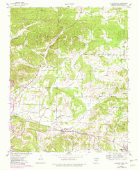 Download a high-resolution, GPS-compatible USGS topo map for Sulphur Rock, AR (1982 edition)