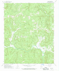 Download a high-resolution, GPS-compatible USGS topo map for Swain, AR (1969 edition)