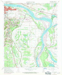 Download a high-resolution, GPS-compatible USGS topo map for Sweet Home, AR (1971 edition)