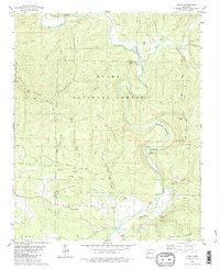 Download a high-resolution, GPS-compatible USGS topo map for Treat, AR (1980 edition)