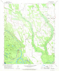 Download a high-resolution, GPS-compatible USGS topo map for Turner, AR (1968 edition)