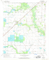 Download a high-resolution, GPS-compatible USGS topo map for Ulm, AR (1970 edition)