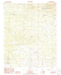 Download a high-resolution, GPS-compatible USGS topo map for Umpire, AR (1986 edition)