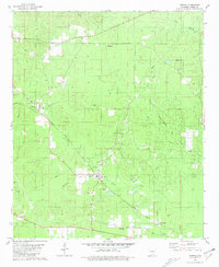 Download a high-resolution, GPS-compatible USGS topo map for Urbana, AR (1981 edition)