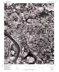 preview thumbnail of historical topo map of Van Buren, AR in 1976