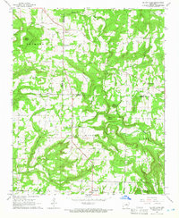 Download a high-resolution, GPS-compatible USGS topo map for Velvet Ridge, AR (1966 edition)