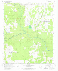 Download a high-resolution, GPS-compatible USGS topo map for Walker, AR (1980 edition)