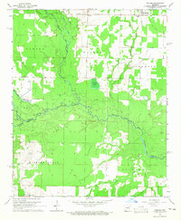 Download a high-resolution, GPS-compatible USGS topo map for Walker, AR (1965 edition)