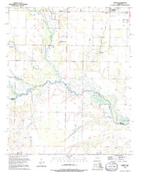 Download a high-resolution, GPS-compatible USGS topo map for Walker, AR (1994 edition)