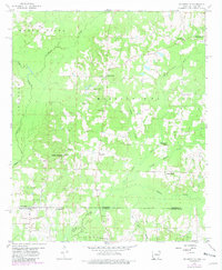 preview thumbnail of historical topo map of Columbia County, AR in 1960