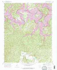 Download a high-resolution, GPS-compatible USGS topo map for War Eagle, AR (1977 edition)