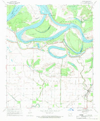 Download a high-resolution, GPS-compatible USGS topo map for Watson, AR (1971 edition)