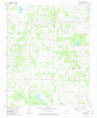 Download a high-resolution, GPS-compatible USGS topo map for Wattensaw, AR (1982 edition)