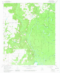 Download a high-resolution, GPS-compatible USGS topo map for Weber, AR (1981 edition)