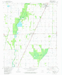 preview thumbnail of historical topo map of Weiner, AR in 1980