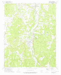 Download a high-resolution, GPS-compatible USGS topo map for West Fork, AR (1976 edition)