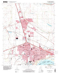 Download a high-resolution, GPS-compatible USGS topo map for West Memphis, AR (2001 edition)
