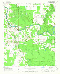 Download a high-resolution, GPS-compatible USGS topo map for West Point, AR (1965 edition)