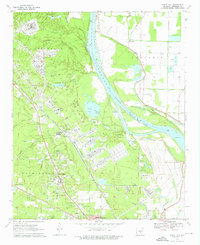 Download a high-resolution, GPS-compatible USGS topo map for White Hall, AR (1976 edition)
