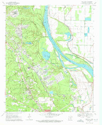 Download a high-resolution, GPS-compatible USGS topo map for White Hall, AR (1972 edition)
