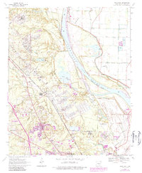 Download a high-resolution, GPS-compatible USGS topo map for White Hall, AR (1987 edition)