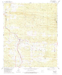Download a high-resolution, GPS-compatible USGS topo map for Wickes, AR (1985 edition)