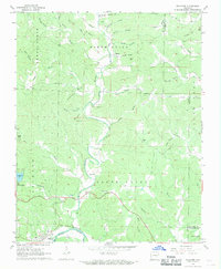Download a high-resolution, GPS-compatible USGS topo map for Williford, AR (1969 edition)