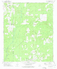preview thumbnail of historical topo map of Drew County, AR in 1973