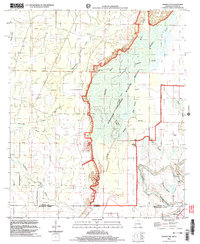 Download a high-resolution, GPS-compatible USGS topo map for Wilmot SW, AR (2003 edition)