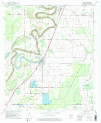 Download a high-resolution, GPS-compatible USGS topo map for Wilmot, AR (1975 edition)