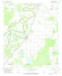 Download a high-resolution, GPS-compatible USGS topo map for Wilmot, AR (1975 edition)