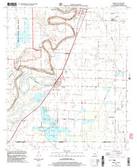 Download a high-resolution, GPS-compatible USGS topo map for Wilmot, AR (2003 edition)