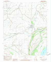 Download a high-resolution, GPS-compatible USGS topo map for Wilson, AR (1983 edition)